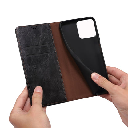 For Xiaomi Redmi K70/K70 Pro Oil Wax Crazy Horse Texture Leather Phone Case(Black) - Xiaomi Cases by buy2fix | Online Shopping UK | buy2fix