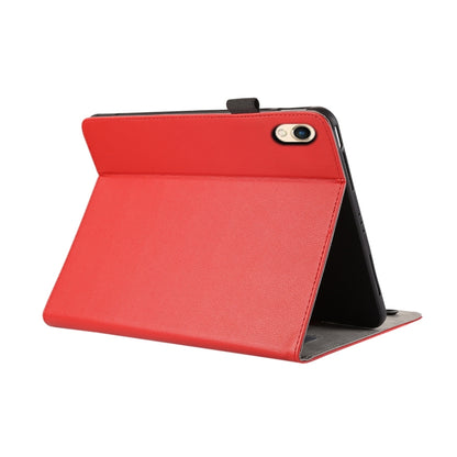 For iPad 10.2 2021 / 2020 Litchi Texture Leather Sucker Tablet Case(Red) - iPad 10.2 Cases by buy2fix | Online Shopping UK | buy2fix