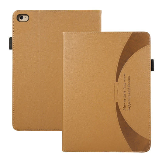 For iPad mini 5 / 4 / 3 / 2 Litchi Texture Leather Sucker Tablet Case(Brown) - iPad mini (2019) / mini 5 Cases by buy2fix | Online Shopping UK | buy2fix