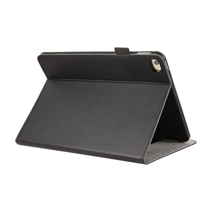 For iPad mini 5 / 4 / 3 / 2 Litchi Texture Leather Sucker Tablet Case(Black) - iPad mini (2019) / mini 5 Cases by buy2fix | Online Shopping UK | buy2fix