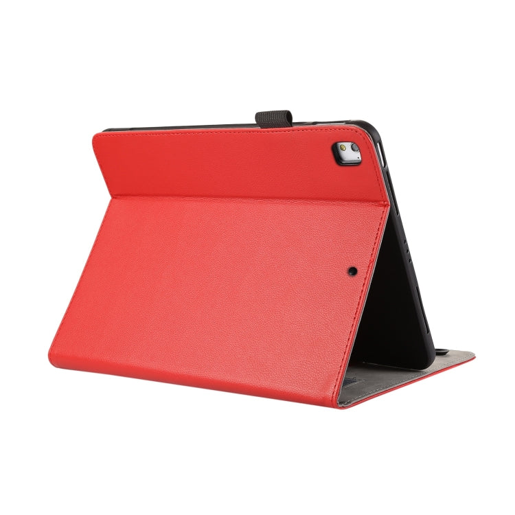 For iPad Air / Air 2 / 9.7 2017 / 2018 Litchi Texture Leather Sucker Tablet Case(Red) - iPad 9.7 (2018) & (2017) Cases by buy2fix | Online Shopping UK | buy2fix