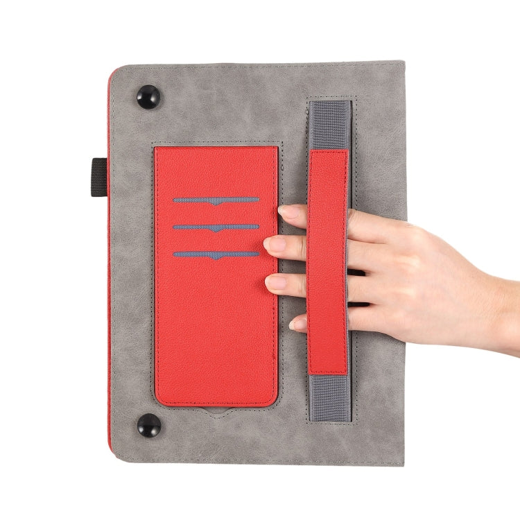 For iPad Air / Air 2 / 9.7 2017 / 2018 Litchi Texture Leather Sucker Tablet Case(Red) - iPad 9.7 (2018) & (2017) Cases by buy2fix | Online Shopping UK | buy2fix