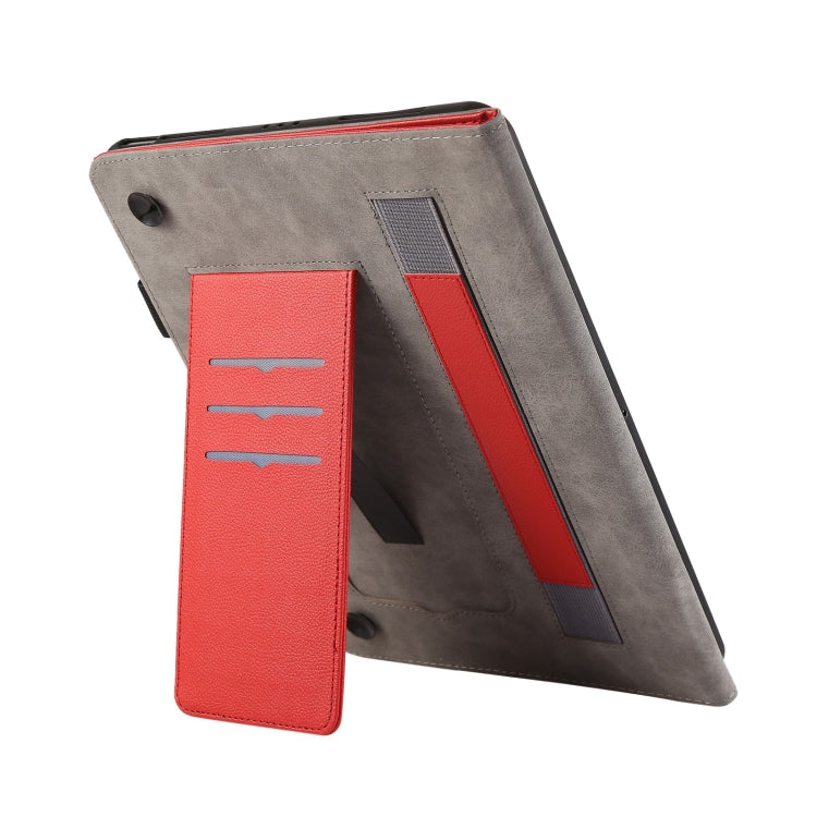 For iPad Air / Air 2 / 9.7 2017 / 2018 Litchi Texture Leather Sucker Tablet Case(Red) - iPad 9.7 (2018) & (2017) Cases by buy2fix | Online Shopping UK | buy2fix