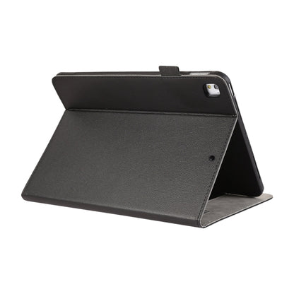 For iPad Air / Air 2 / 9.7 2017 / 2018 Litchi Texture Leather Sucker Tablet Case(Black) - iPad 9.7 (2018) & (2017) Cases by buy2fix | Online Shopping UK | buy2fix