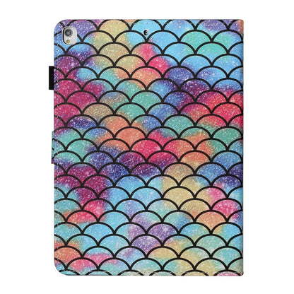 For iPad 9.7 (2017/2018) & Air 2 & Air & iPad Pro 9.7 Colored Drawing Pattern Horizontal Flip PU Leather Case with Holder & Card Slot & Sleep / Wake-up Function(Diamond) - iPad 9.7 (2018) & (2017) Cases by buy2fix | Online Shopping UK | buy2fix