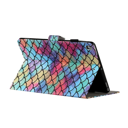 For iPad 9.7 (2017/2018) & Air 2 & Air & iPad Pro 9.7 Colored Drawing Pattern Horizontal Flip PU Leather Case with Holder & Card Slot & Sleep / Wake-up Function(Diamond) - iPad 9.7 (2018) & (2017) Cases by buy2fix | Online Shopping UK | buy2fix