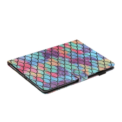 For iPad 9.7 (2017/2018) & Air 2 & Air & iPad Pro 9.7 Colored Drawing Pattern Horizontal Flip PU Leather Case with Holder & Card Slot & Sleep / Wake-up Function(Diamond) - iPad 9.7 (2018) & (2017) Cases by buy2fix | Online Shopping UK | buy2fix