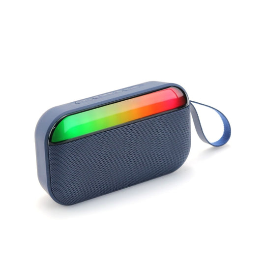 BS56 LED Portable Subwoofer TWS Wireless Bluetooth Speaker(Blue) - Desktop Speaker by buy2fix | Online Shopping UK | buy2fix