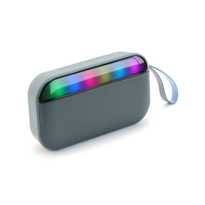 BS56 LED Portable Subwoofer TWS Wireless Bluetooth Speaker(Grey) - Desktop Speaker by buy2fix | Online Shopping UK | buy2fix