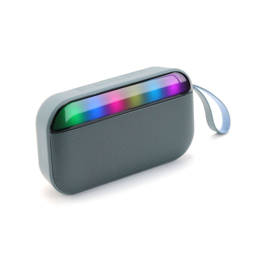 BS56 LED Portable Subwoofer TWS Wireless Bluetooth Speaker(Grey) - Desktop Speaker by buy2fix | Online Shopping UK | buy2fix