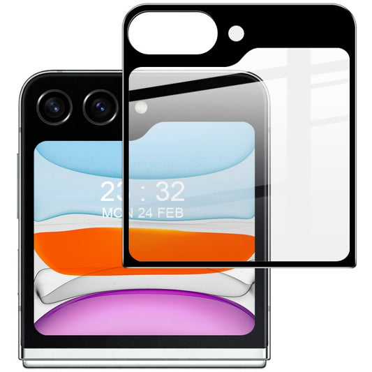 For Samsung Galaxy Z Flip5 5G IMAK Pro+ Series Full Coverage Tempered Back Screen Glass Film - Galaxy Tempered Glass by imak | Online Shopping UK | buy2fix