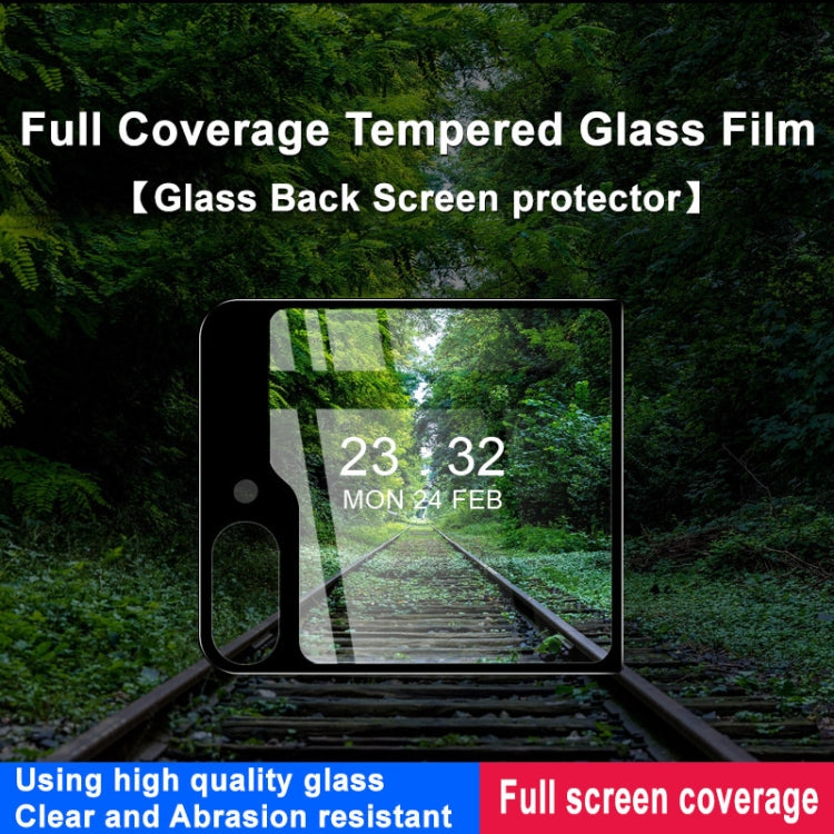 For Samsung Galaxy Z Flip5 5G IMAK Pro+ Series Full Coverage Tempered Back Screen Glass Film - Galaxy Tempered Glass by imak | Online Shopping UK | buy2fix
