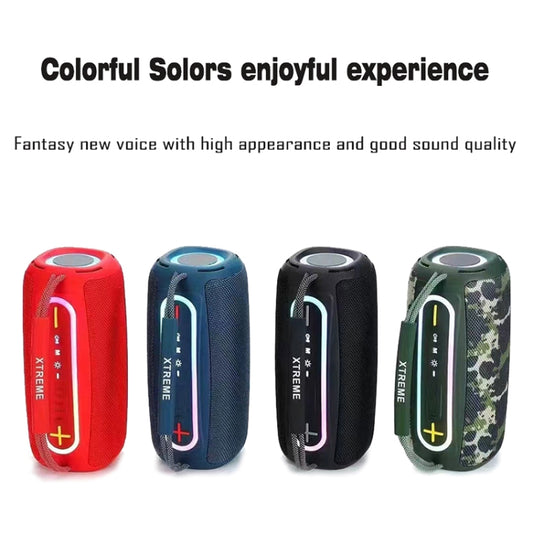 T&G P11 Pro 20W Portable 3D Stereo Bluetooth Speaker with RGB Colorful Light(Black) - Desktop Speaker by T&G | Online Shopping UK | buy2fix