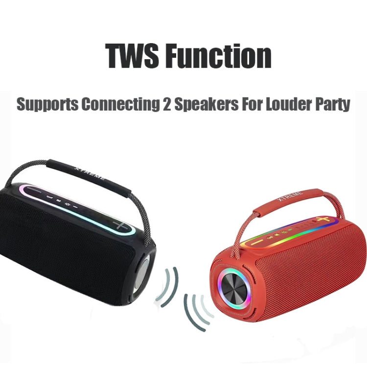 T&G P11 Pro 20W Portable 3D Stereo Bluetooth Speaker with RGB Colorful Light(Blue) - Desktop Speaker by T&G | Online Shopping UK | buy2fix