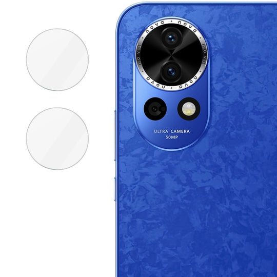 For Huawei nova 12 / 13 2 PCS/Set IMAK HD Glass Rear Camera Lens Film