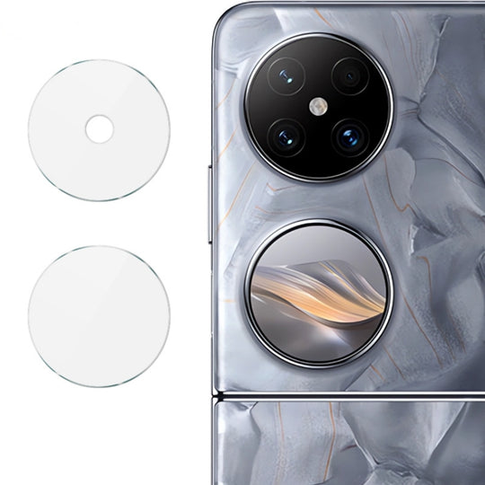 For Huawei Pocket 2 2 PCS/Set IMAK HD Glass Rear Camera Lens Film