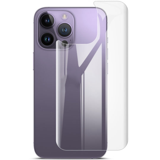 For iPhone 15 Pro 2pcs/Set imak Curved Hydrogel Film Pnone Back Protector