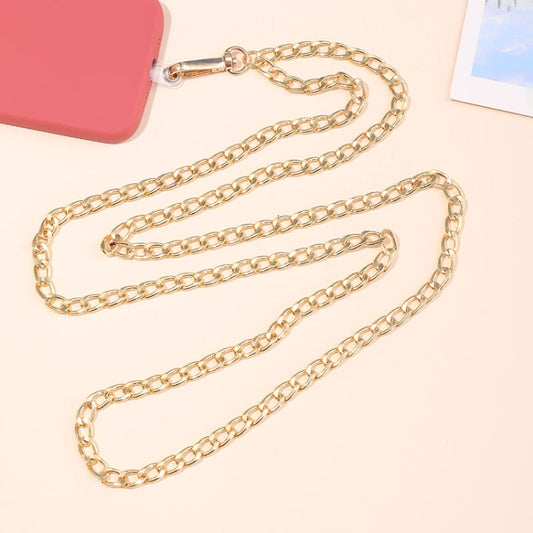 Metal Chain Crossbody Chain Phone Lanyard with Clip,Length: 1.25m, Model:K1649-8mm - Lanyards & Wrist Straps by buy2fix | Online Shopping UK | buy2fix