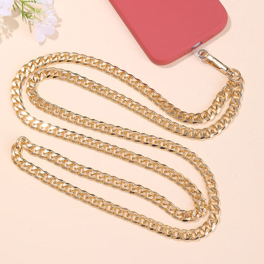 Metal Chain Crossbody Chain Phone Lanyard with Clip,Length: 1.25m, Model:K1650-9mm - Lanyards & Wrist Straps by buy2fix | Online Shopping UK | buy2fix