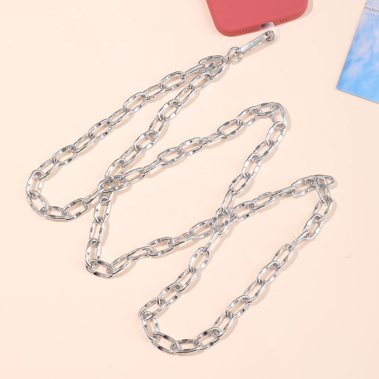 Metal Chain Crossbody Chain Phone Lanyard with Clip,Length: 1.25m, Model:K1652-12mm - Lanyards & Wrist Straps by buy2fix | Online Shopping UK | buy2fix