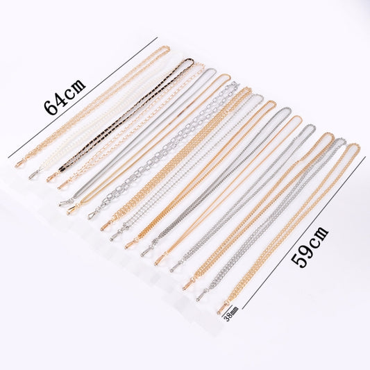 Metal Chain Crossbody Chain Phone Lanyard with Clip,Length: 1.25m, Model:K1653-7.5mm - Lanyards & Wrist Straps by buy2fix | Online Shopping UK | buy2fix