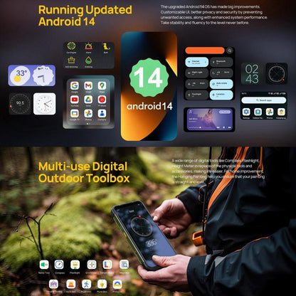 Ulefone Armor 24, 12GB+256GB, Rugged Phone, Side Fingerprint, 22000mAh, 6.78 inch Android 13 MediaTek Helio G96 Octa Core, Network: 4G, NFC(Black) - Ulefone by Ulefone | Online Shopping UK | buy2fix