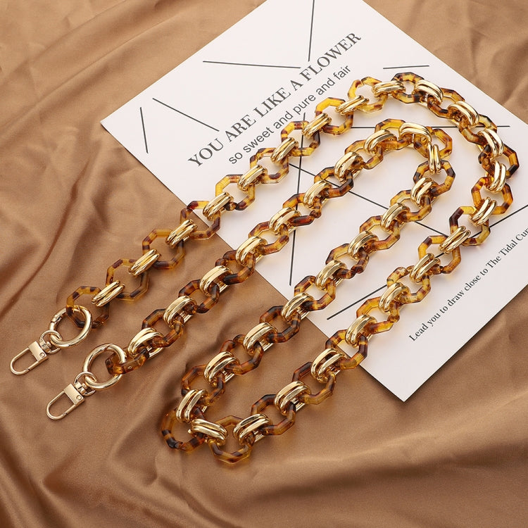 L201 Octagonal Buckle Resin Contrast Thick Chain Phone Lanyard with Spacer, Model:L201-JS-120cm - Lanyards & Wrist Straps by buy2fix | Online Shopping UK | buy2fix