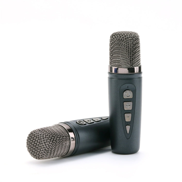 T&G TG543 Colorful Integrated Handheld Karaoke Wireless Bluetooth Speaker(Grey) - Desktop Speaker by T&G | Online Shopping UK | buy2fix