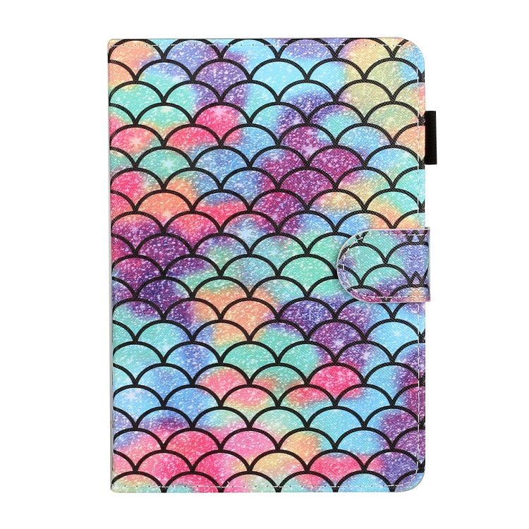 For 10 inch Universal Tablet PC Colored Drawing Pattern Horizontal Flip PU Leather Case with Holder & Card Slot(Diamond) - 10 - 11 inch by buy2fix | Online Shopping UK | buy2fix
