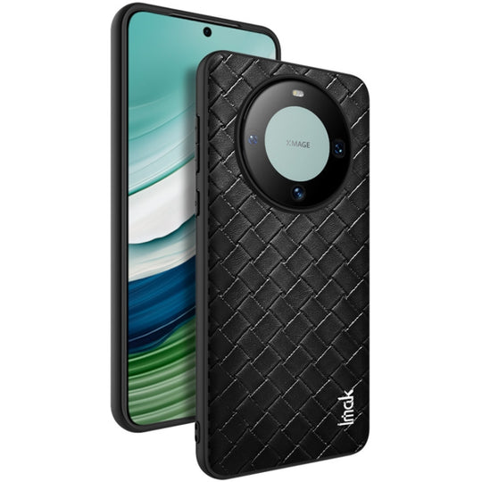 For Huawei Mate 60 IMAK LX-5 Series Shockproof PC + PU + TPU Protective Phone Case(Weaving Texture)