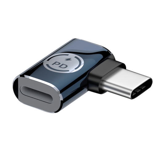 8 Pin to USB-C / Type-C Male Adapter Supports Charging & Data Transmission, Style:Side Bend by buy2fix