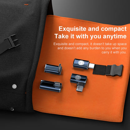 8 Pin to USB-C / Type-C Male Adapter Supports Charging & Data Transmission, Style:Side Bend by buy2fix