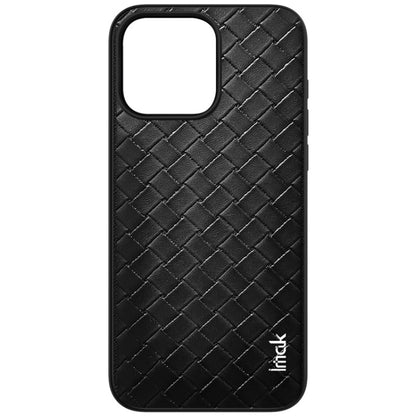 For iPhone 15 Pro Max IMAK LX-5 Series Shockproof PC + PU + TPU Protective Phone Case(Weaving Texture) by imak