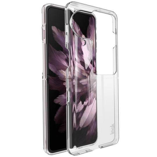 For OPPO Find N3 Flip 5G imak Wing II Pro Series Wear-resisting Crystal Phone Case(Transparent)