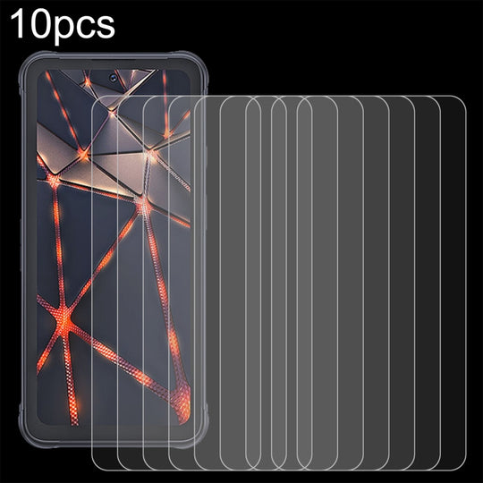 For Cubot KingKong 8 10pcs 0.26mm 9H 2.5D Tempered Glass Film