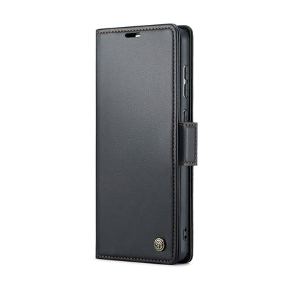 For Huawei Mate 60 Pro / 60 Pro+ CaseMe 023 Butterfly Buckle Litchi Texture RFID Anti-theft Leather Phone Case(Black) - Huawei Cases by CaseMe | Online Shopping UK | buy2fix