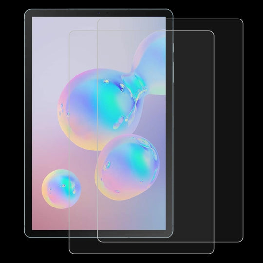 For Samsung Galaxy Tab S7+ / S9 FE+ 2pcs 9H HD Explosion-proof Tempered Glass Film