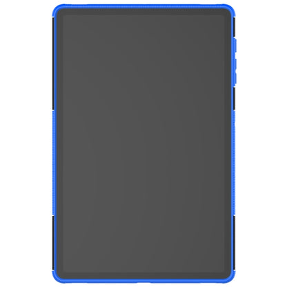 For Samsung Galaxy Tab S9+ Tire Texture TPU + PC Tablet Case(Blue) - Galaxy Tab S9+ Cases by buy2fix | Online Shopping UK | buy2fix
