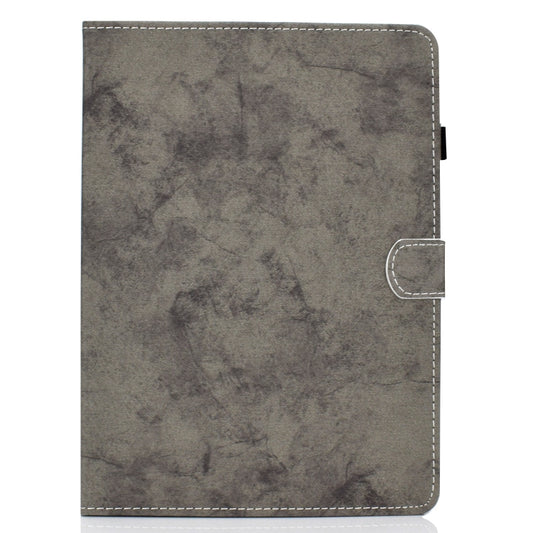 For Samsung Galaxy Tab A9+ Marble Style Cloth Texture Smart Leather Tablet Case(Grey) - Galaxy Tab A9+ by buy2fix | Online Shopping UK | buy2fix