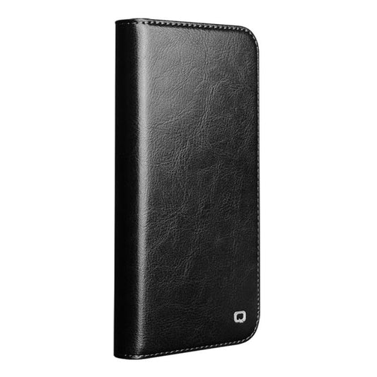 For iPhone 17 QIALINO Classic Genuine Leather Phone Case(Black) - iPhone 17 Cases by QIALINO | Online Shopping UK | buy2fix
