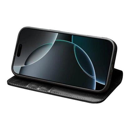 For iPhone 17 Pro QIALINO Classic Genuine Leather Phone Case(Black) - iPhone 17 Pro Cases by QIALINO | Online Shopping UK | buy2fix