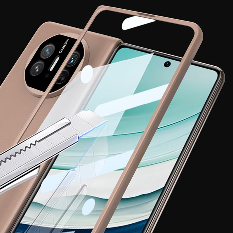 For Huawei Mate X5 GKK Integrated Ultra-thin Full Coverage Phone Flip Case(Green) - Huawei Cases by GKK | Online Shopping UK | buy2fix