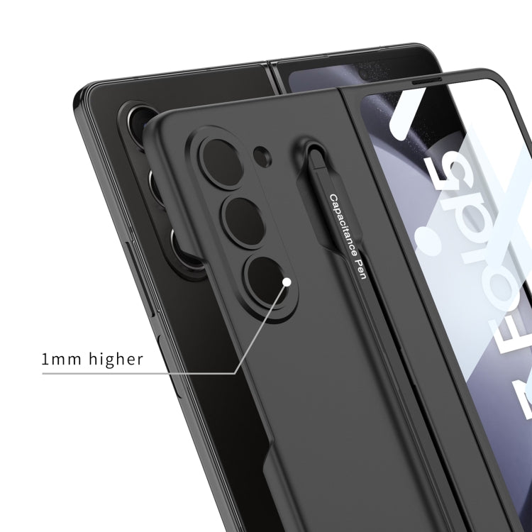For Samsung Galaxy Z Fold5 5G GKK Integrated Ultra-thin PC Phone Case with Pen Slots, No Include Pen(Black) - Galaxy Z Fold5 Cases by GKK | Online Shopping UK | buy2fix