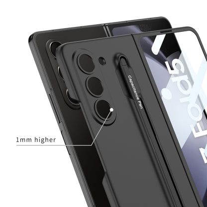For Samsung Galaxy Z Fold5 5G GKK Integrated Ultra-thin PC Phone Case with Pen Slots, No Include Pen(Black) - Galaxy Z Fold5 Cases by GKK | Online Shopping UK | buy2fix