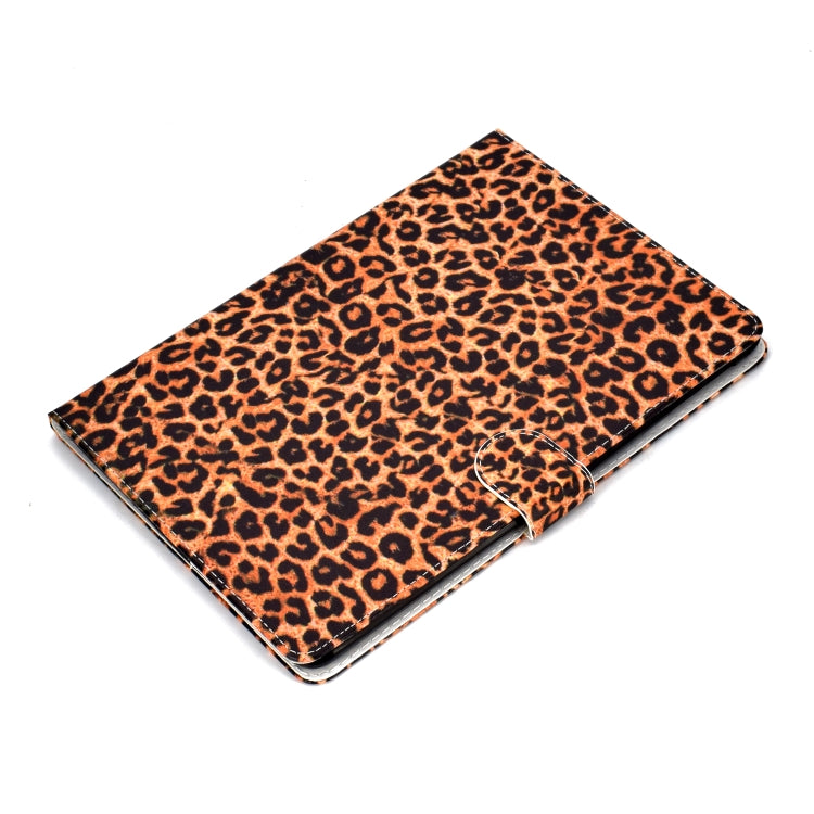 For iPad Air / iPad Air 2  2016 / iPad Pro9.7 / iPad9.7 / 2017 / 2018 Colored Drawing Pattern Horizontal Flip PU Leather Case with Holder & Card Slot & Sleep / Wake-up Function(Yellow Leopard) - More iPad Cases by buy2fix | Online Shopping UK | buy2fix