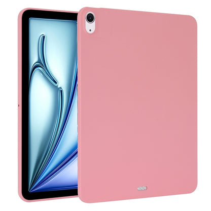 For iPad Air 11 2024 / 2025 Oil Spray Skin-friendly TPU Tablet Case(Pink) - iPad Air 11 2025 / 2024 Cases by buy2fix | Online Shopping UK | buy2fix