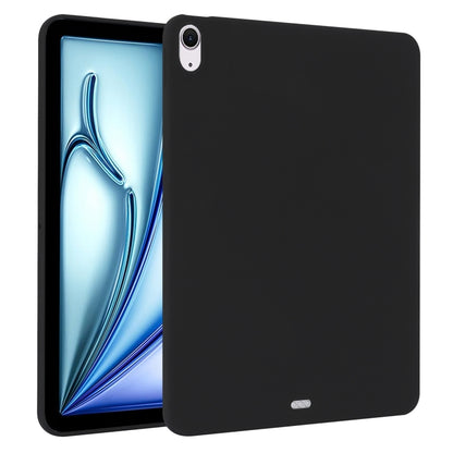 For iPad Air 11 2024 / 2025 Oil Spray Skin-friendly TPU Tablet Case(Black) - iPad Air 11 2025 / 2024 Cases by buy2fix | Online Shopping UK | buy2fix