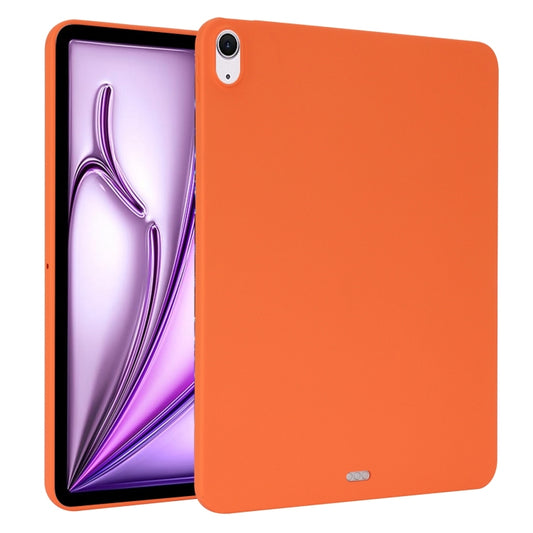 For iPad Air 13 2024 / Air 13 2025 Oil Spray Skin-friendly TPU Tablet Case(Orange) - iPad Air 13 2025 / 2024 Cases by buy2fix | Online Shopping UK | buy2fix