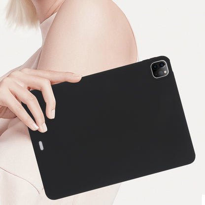 For iPad Pro 12.9 2018/2020/2021/2022 Oil Spray Skin-friendly TPU Tablet Case(Black) - iPad Pro 12.9 (2022/2021) Cases by buy2fix | Online Shopping UK | buy2fix