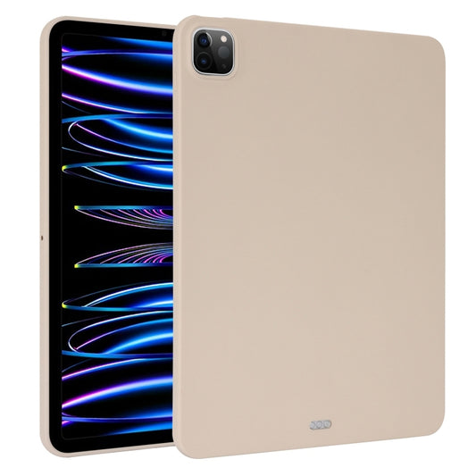 For iPad Pro 12.9 2018/2020/2021/2022 Oil Spray Skin-friendly TPU Tablet Case(Milk White) - iPad Pro 12.9 (2022/2021) Cases by buy2fix | Online Shopping UK | buy2fix